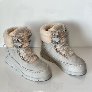 Manitobah Pacific Hiker Suede Lace-Up Winter Boots